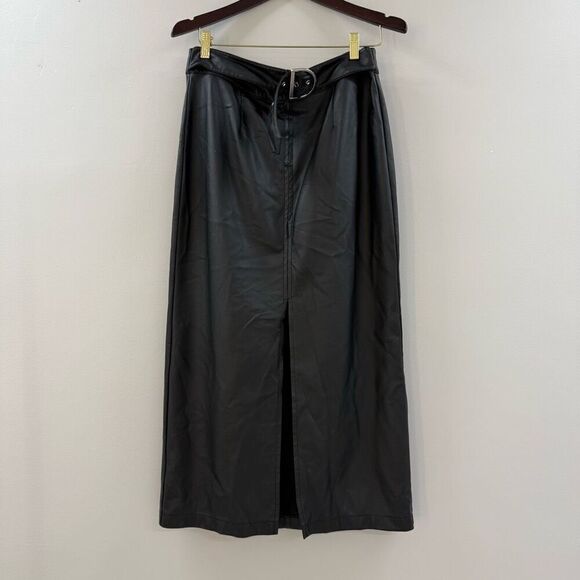 ASHLEY PARK & RTR Faux Leather Maxi Skirt - Picture 6 of 11
